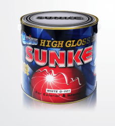 สีน้ำมัน Sunke 1GL 408  เขียวอ่อน Serene